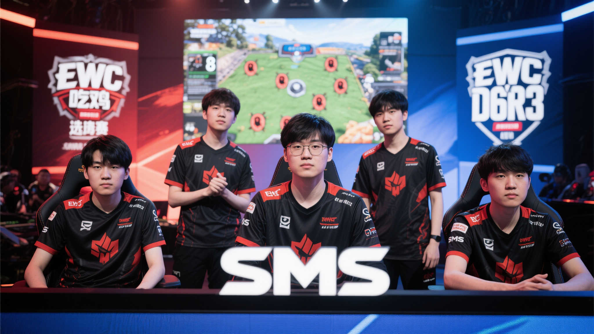 EWC预选赛小组赛D6R3：SMS强势夺冠，单局斩获8淘汰